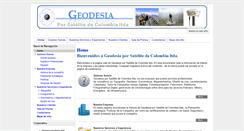 Desktop Screenshot of geodesialtda.com